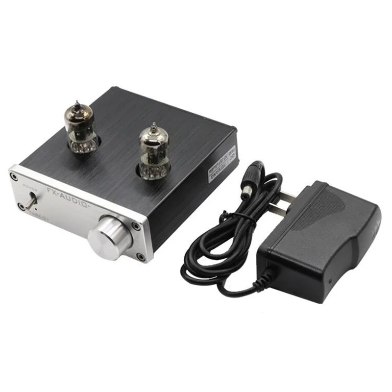 

FX-AUDIO TUBE-01 Bile Preamp Tube Amplifier Preamp Bile Buffer 6J1 HIFI Preamplifier DC 12V Professional Amplifier