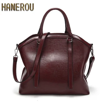 

2019Brand Women Bag Fashion Shoulder Bag High Quality Handbag Casual Large Capacity Tote Female Vintage PU Leather Crossbody bag