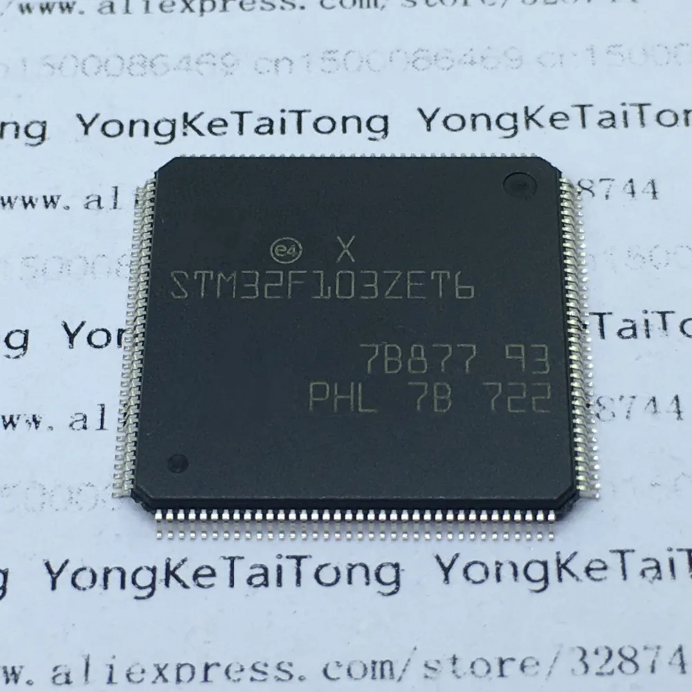 

10PCS/LOT STM32F103ZET6 STM32F103ZET STM32F103 32F103 LQFP144