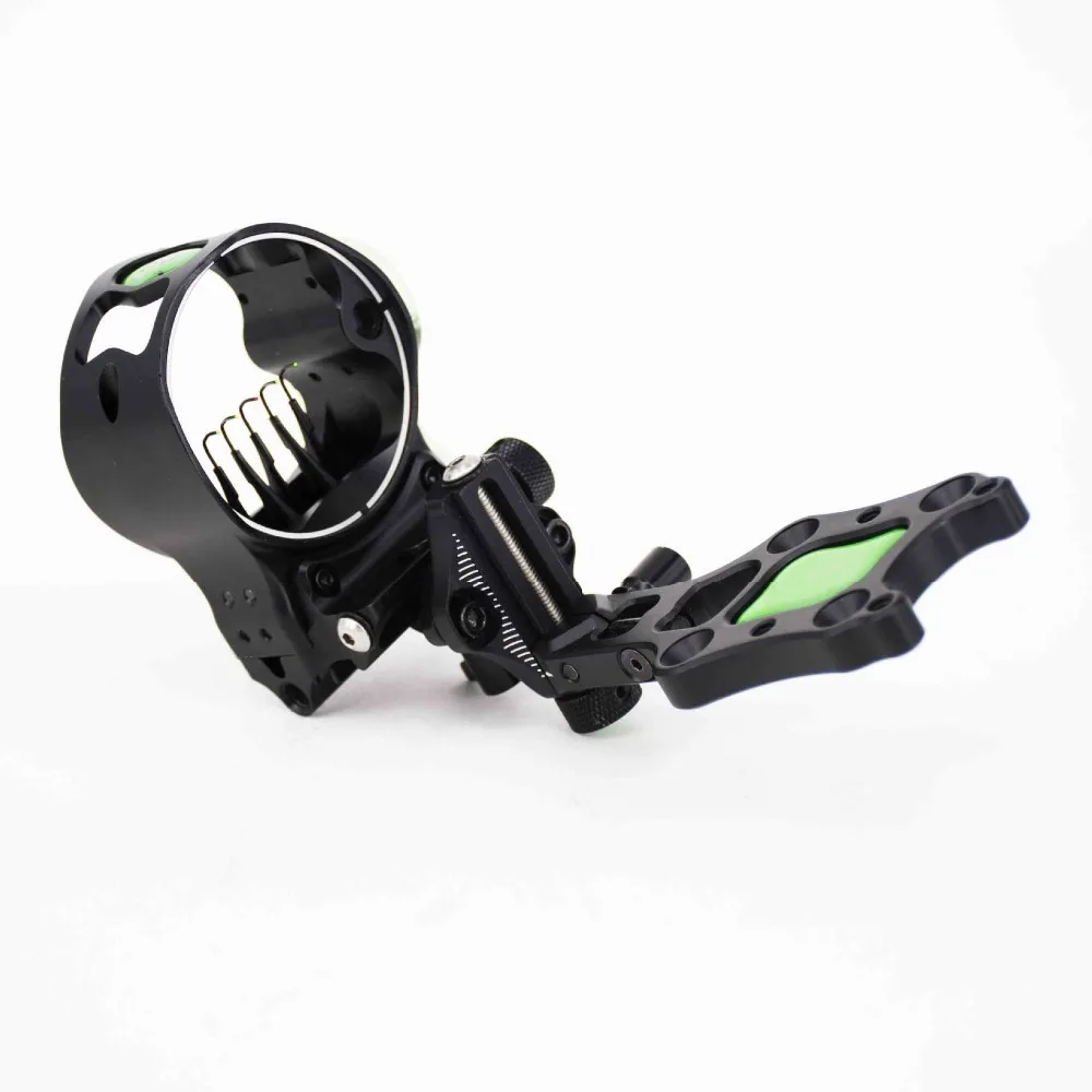 

Fine-tuning 5 Pins Bow Sight with Spirit Level Retina Compound Bow Universal Sight for Archery Hunting Shooting