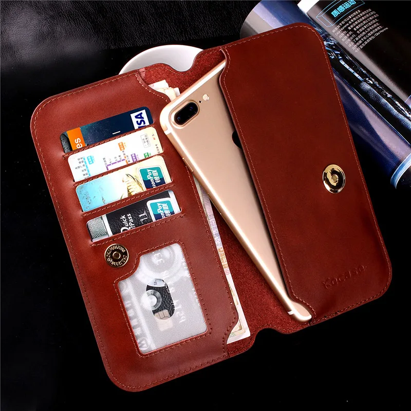 Luxury Genuine Leather Cover for meizu u10 u20 case Multifunctional Wallet Card Slot Phone Fundas Coque