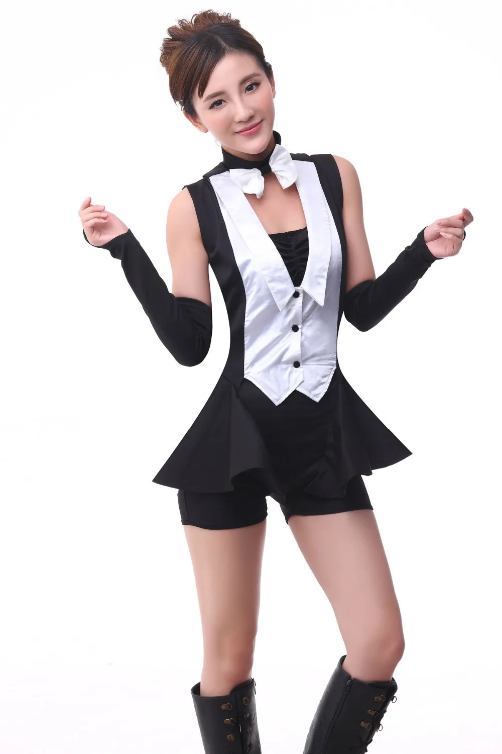 Halloween Carnival Magician cospaly costume Female Dress sexy stage costume...
