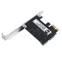 6G PCIE PCI Express для SATA3.0 2-Порты и разъёмы SATA III расширения карты контроллера адаптер