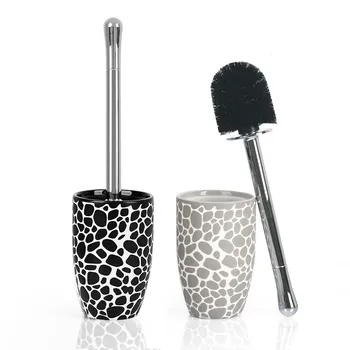 

Cobblestone Fashion Toilet Bathroom Ceramic Toilet Brush Toilet Brush LO530407