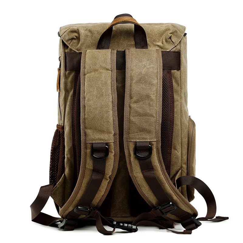 Batik Canvas Waterproof Photography Bag Outdoor Wear-resistant Large Photo Camera Backpack Men for Fujifilm Nikon Canon Sony Batik Canvas Waterproof Photography Bag Outdoor Wear-resistant Large Photo Camera Backpack Men for Fujifilm Nikon Canon Sony