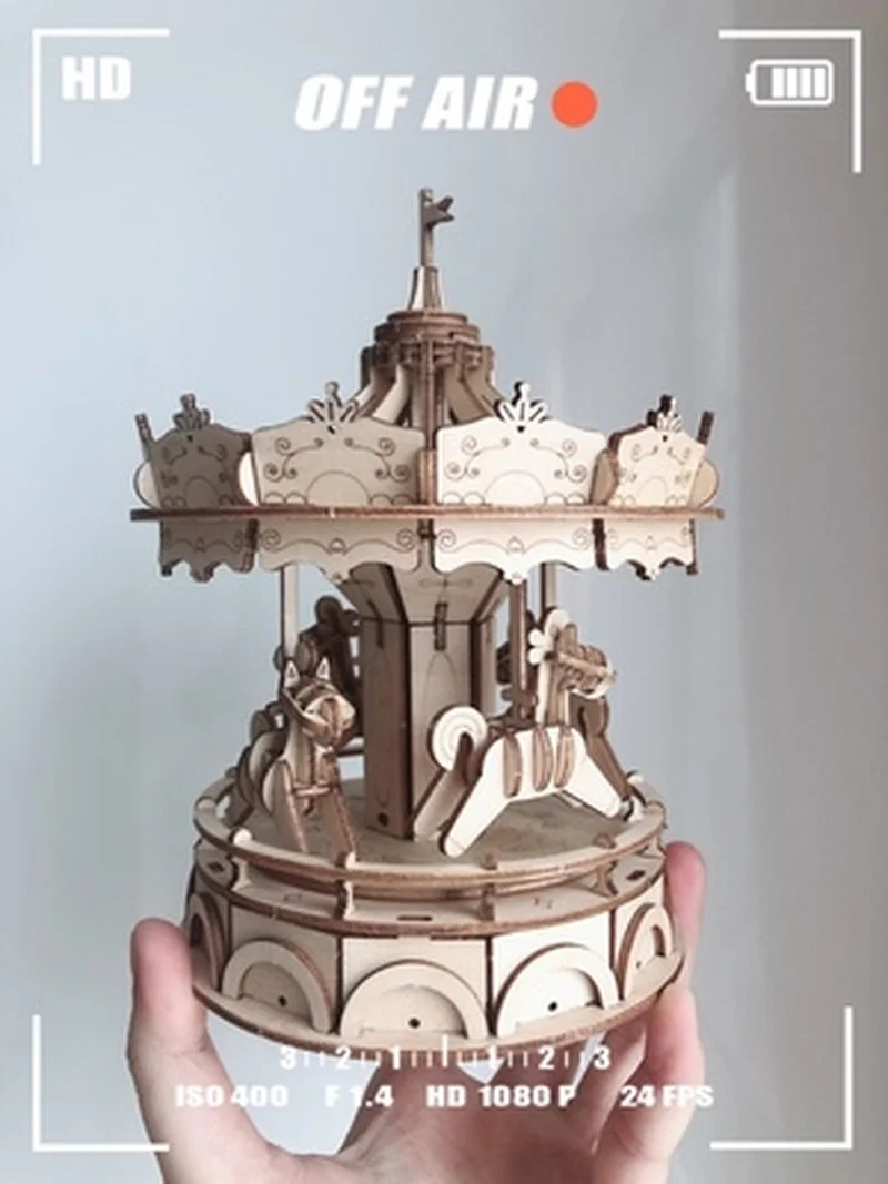 DIY лазерная резка 3D механическая модель деревянная головоломка игра престолов игрушка подарок для детей и взрослых