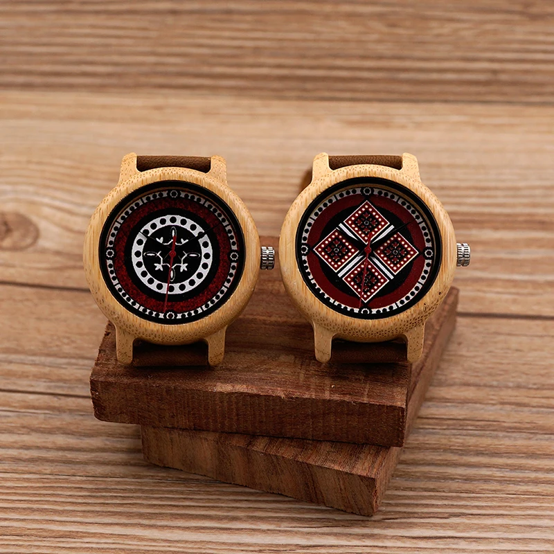 BOBO BIRD часы-браслет из J19 Бамбук Деревянные часы Для женщин кожаный ремешок, часы с японским механизмом Miyota