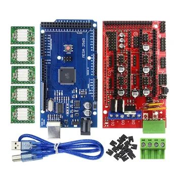 

3D Printer Kits LCD 12864 Ramps 1.4 Mega2560 A4988 Driver JR Deals