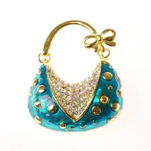 Синее украшение в виде usb-накопителя флеш-накопитель 1 ТБ подарок для девочки Presentes Memory Stick 2,0 Флешка 2 ТБ диск на ключе 64 Гб компьютерные флешки 16 ГБ 32 ГБ