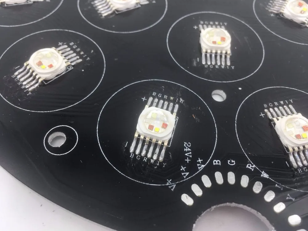 18 Вт RGBWA + УФ лампы 18x18 светодиодный PAR 6 в 1 светодиодные профессиональный