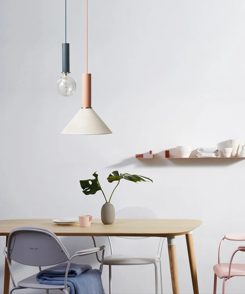 Nordic Simple DIY Combination Bar Pendant Lights Restaurant Hanging Lamp Modern Art Pendant Lamp For Bedroom Living Room (3)