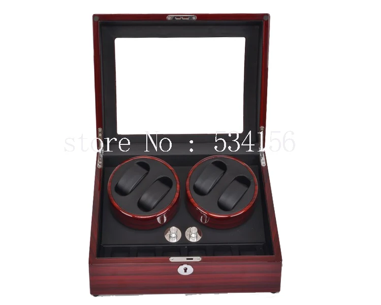 Деревянная намотка для часов с высоким блеском 4 + 6 дюймов|watch winder motor|watch lcdwinder watch