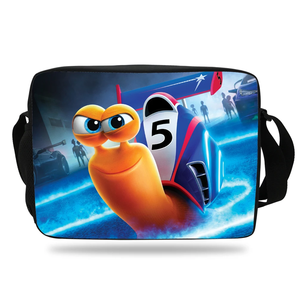 

Fashion Style Turbo Messenger Bag For School Kids Printing Cartoon Shoulder Messenger Bag For Children Boys Girls