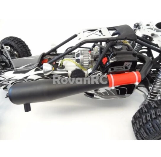 Брузер RC Sidewinder настроенная выхлопная труба подходит HPI Baja 5b SS двигатель Rovan King