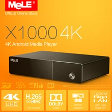 Меле X1000 4 К андроид медиа-плеер Realtek 1195 4 К дисплей H.265 HDMI 1.4 ISO 3D BDMV самба поток Dolby digital . т . н . 7.1 XBMC дополнения