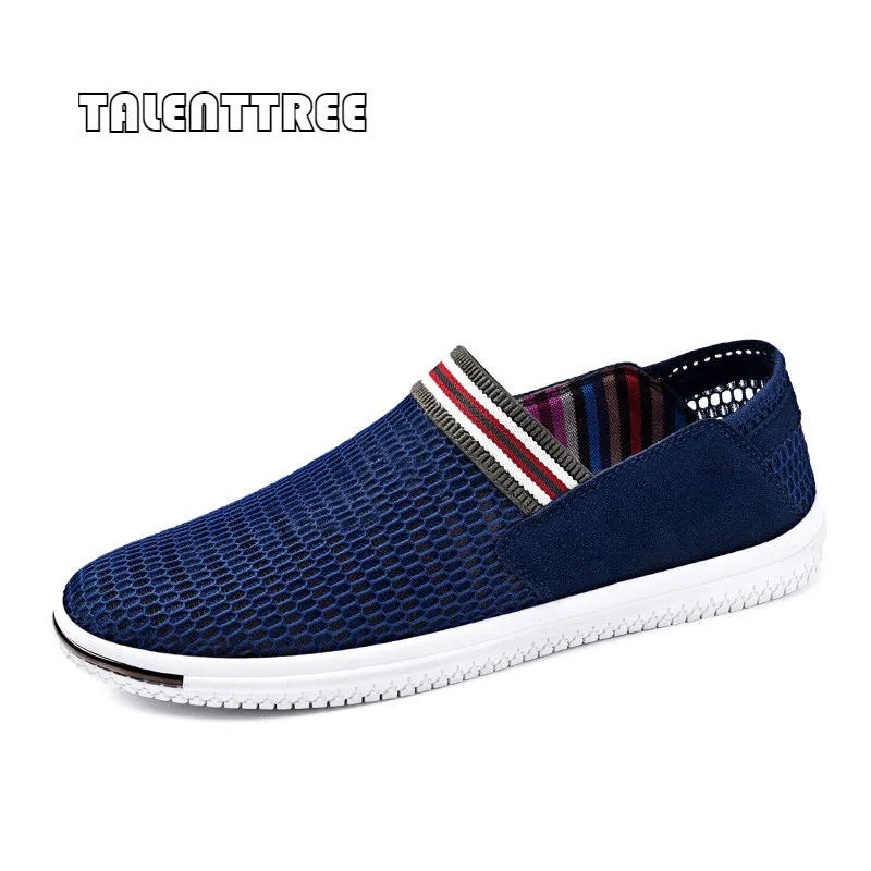 

Fashion Summer Shoes Breathable Mesh Men's Casual Shoes Luxury Brand Moccasins Men Loafers Slip on Soft Sole Driving Shoes 44