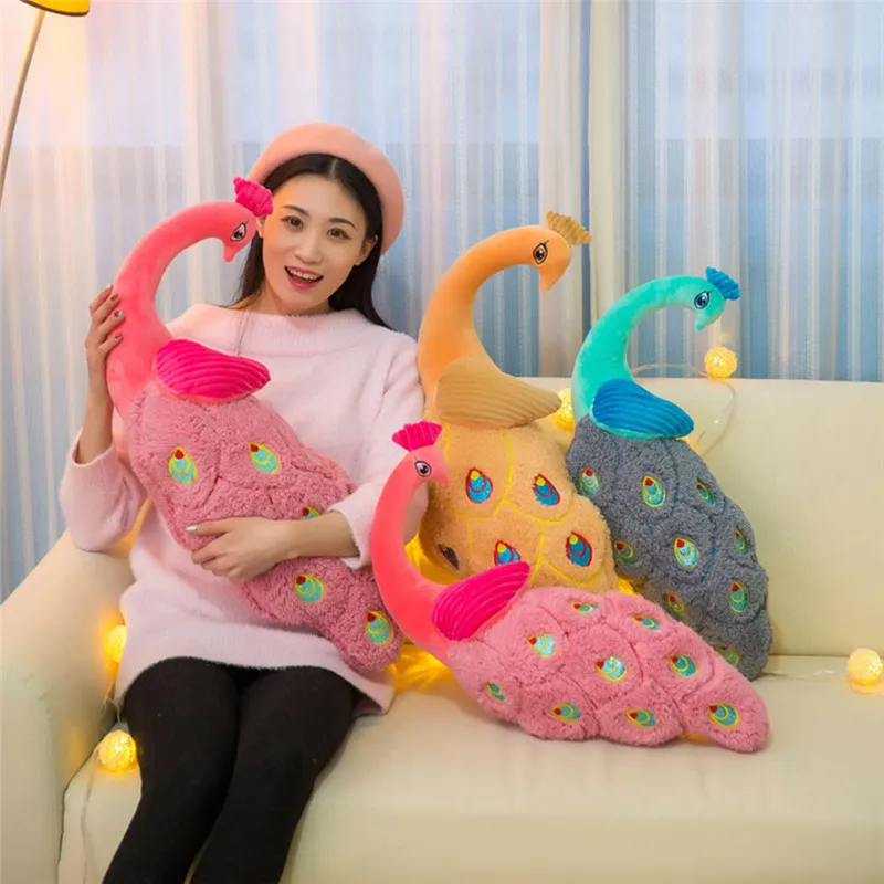 Pavo Real muñecas Peluches hogar juguetes de peluche para los niños juguetes para las niñas Peluches de Animales Halloween