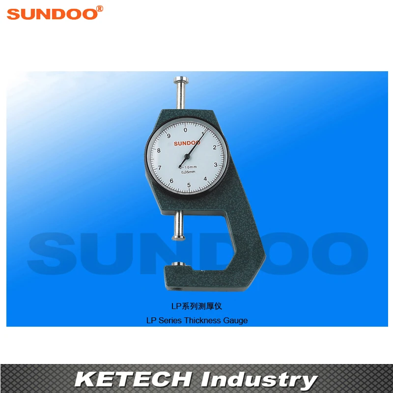 Sundoo LP-4010 аналоговый указатель кожаный толщиномер