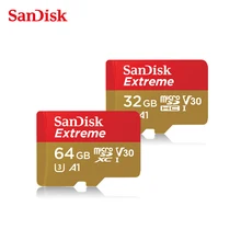 SanDisk карта памяти MicroSD 64 ГБ 32 ГБ 128 ГБ 512 Гб карта памяти MicroSDHC/SDXC U3 C10 100 МБ/с./с 4 k TF флэш-карты Cartao de Memoria tarjeta флешка
