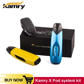 

Original Kamry X Pod system kit Pod Vape starter kit with 650mah battery 2ml capacity Pod atomizer 1.4ohm coil for vapor