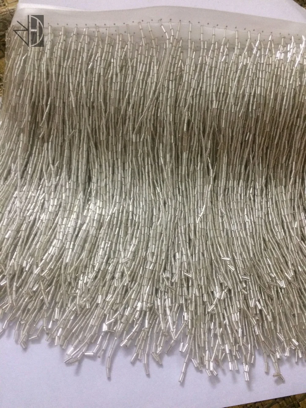beaded Fringe Ribbon Trim Fringe S 7279 Tassel Lace Trim 15cm length in
