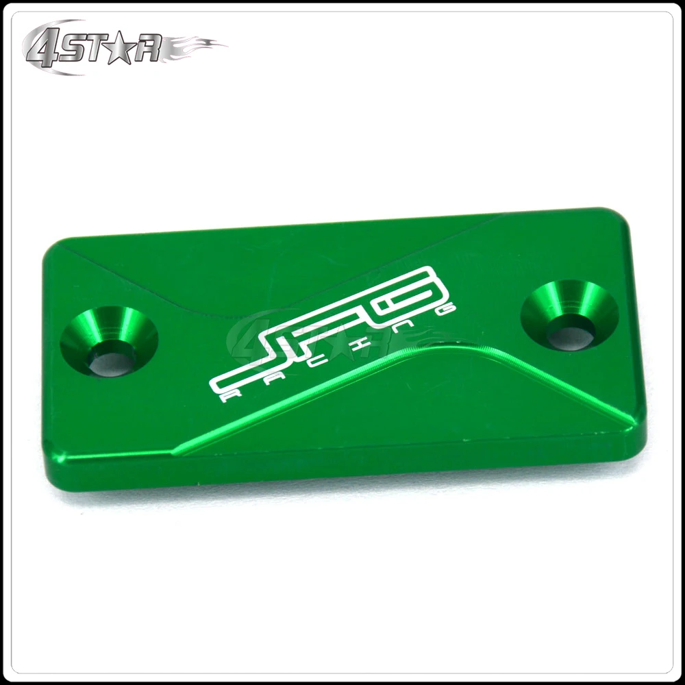 Motorbike CNC Front Brake Reservoir Fluid Cover Cap For KAWASAKI KX65