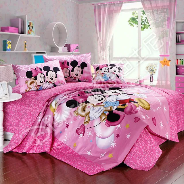free shipping queen size mickey mouse bedding child bedding set child bedding queen size