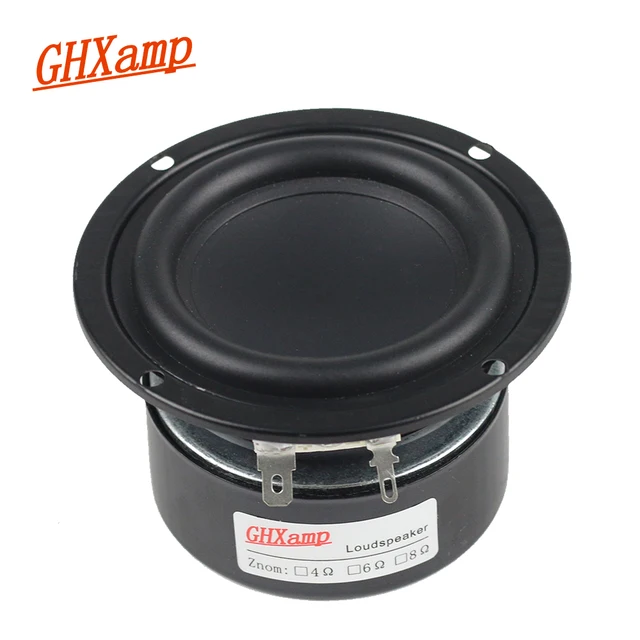 GHXAMP 3 INCH 25W Subwoofer Woofer Speaker Steel Gun
