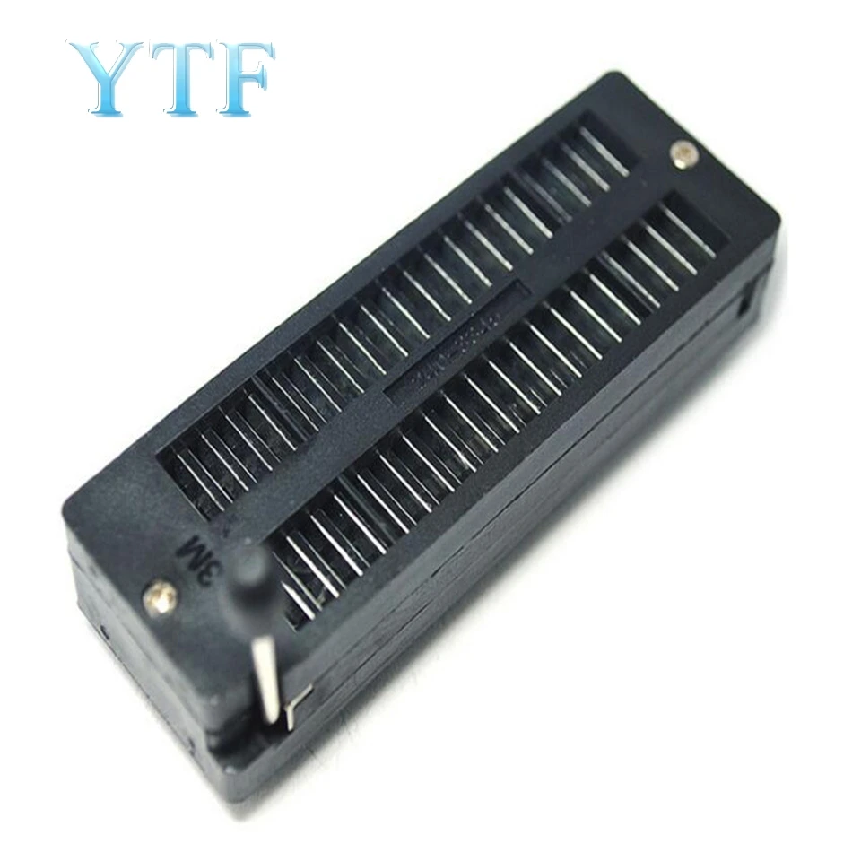 DIP 40 Pin 40Pin Универсальный ZIF IC розетка черный|Аксессуары для демонстрационных