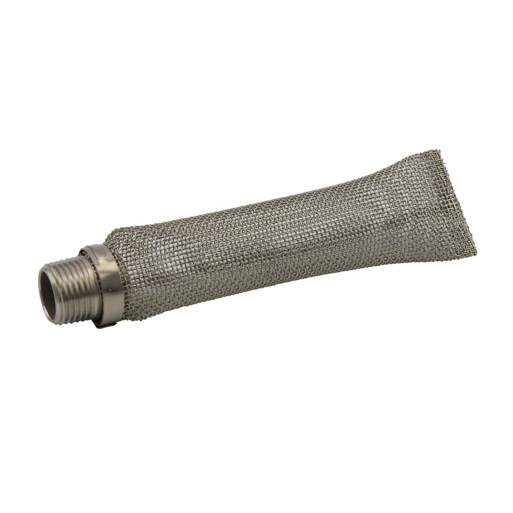 Stainless Steel Ball Valve Weldless Boil Kettle Ball Valve Bazooka Kit 6Kettle Screen, 12Hose Barb Fitting Homebrew Hardware (5)