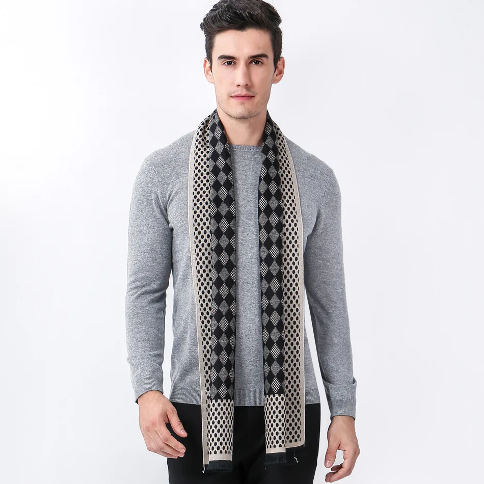 Cotton and Cashmere Scarf for Men Scarf High Qulity Scarf Cashmere