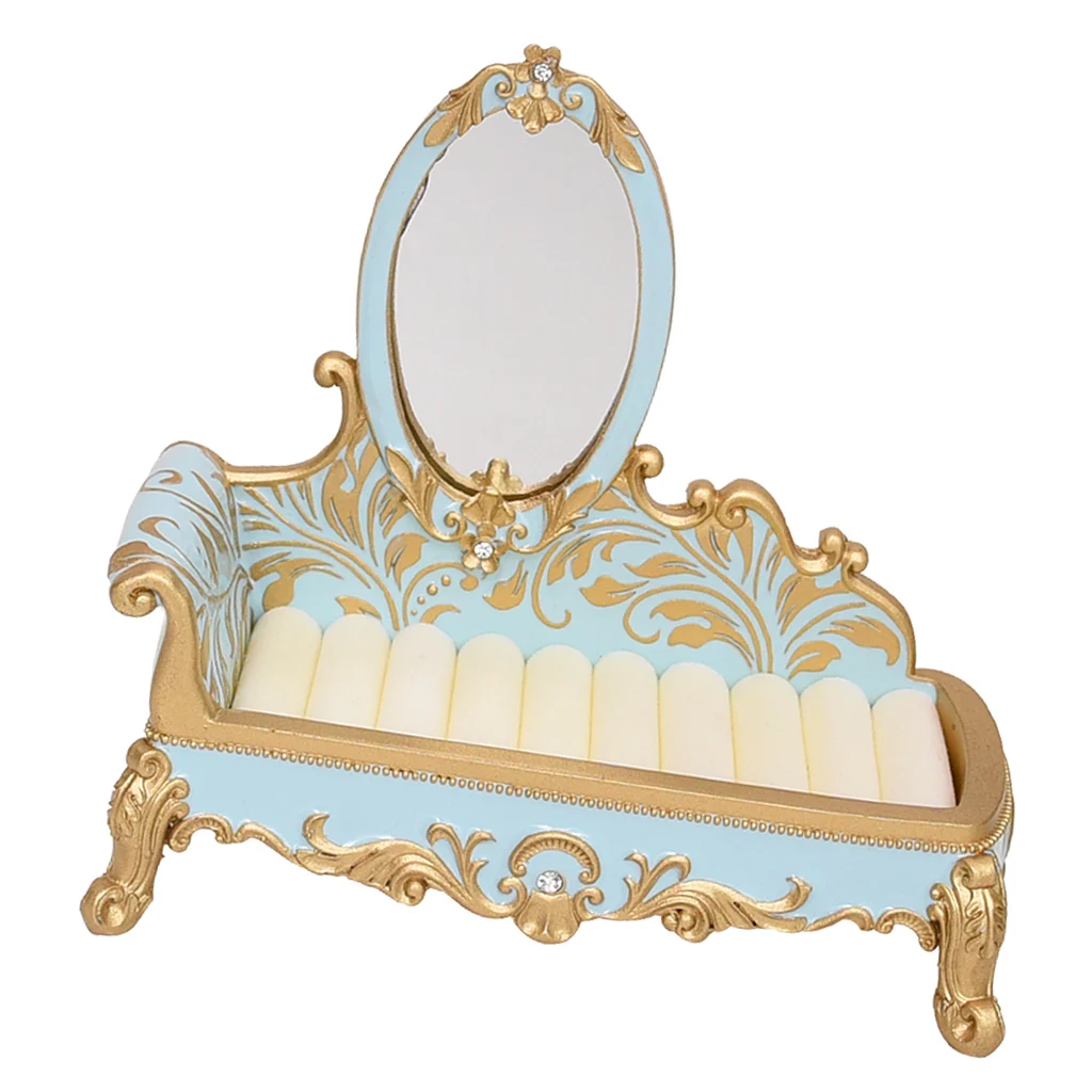 MagiDeal Sofa Couch Ring Jewelry Display Stand Holder Rack Wedding Decor