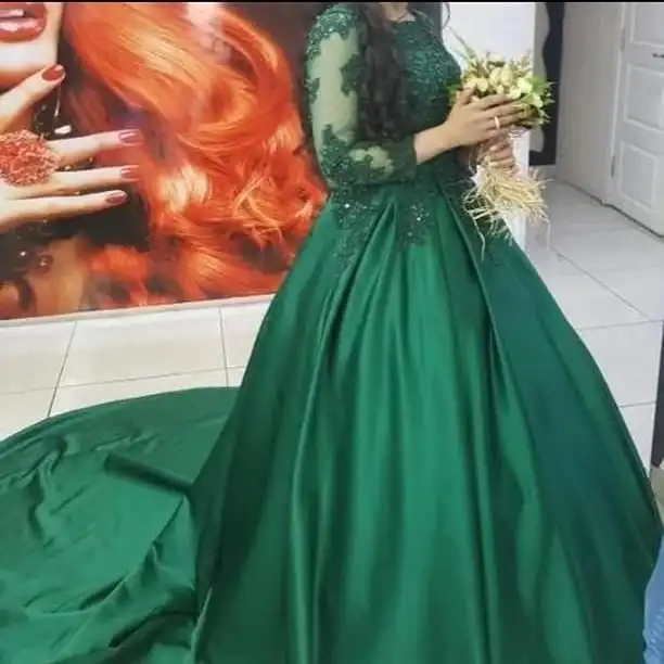 Sexy Plus Size Arabische Moslim Bal Lange Mouwen Avond Prom Dresses Gown 2019 Elegante Vrouwen Gala Party Lange Jurk Sexy Plus Size Arabische Moslim Bal Lange Mouwen Avond Prom Dresses Gown 2019 Elegante Vrouwen Gala Party Lange Jurk