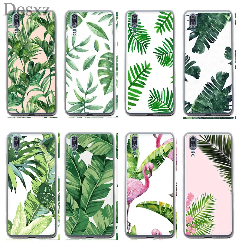 

Case Plants Cactus Banana Leaves Fashion Dynamic For Huawei P30 P8 P9 P10 P20 Pro P Smart Lite Mini Plus Cover