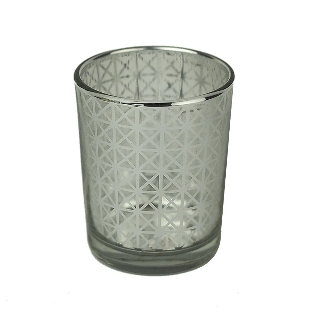 HSU Mercury glass Votive Tealight подсвечники для свадеб Хрустальный подсвечник для вечеринок и свечи для домашнего декора стенд