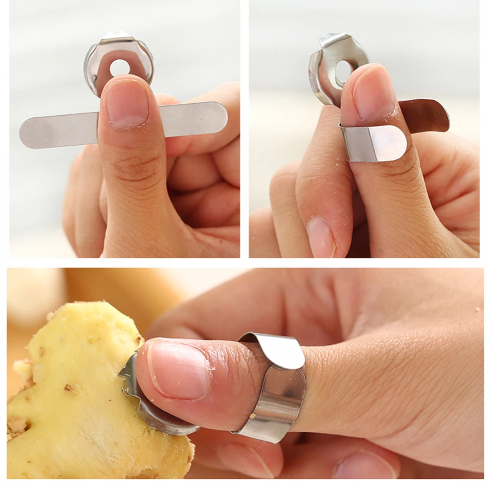 

Useful Multifunction Practical Stainless Steel Kitchen Gadget Garlic Ginger Cutter Peeler Tools for Kitchen Slicer