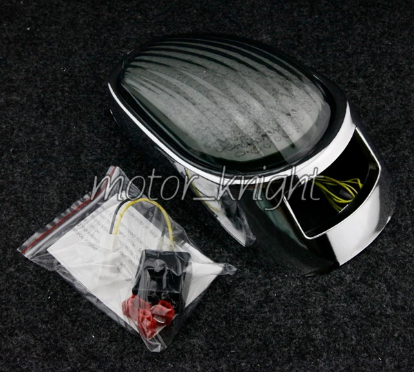 Motorcycle Tail Light For Kawasaki 2005 2007 VULCAN VN2000 Smoke Turn