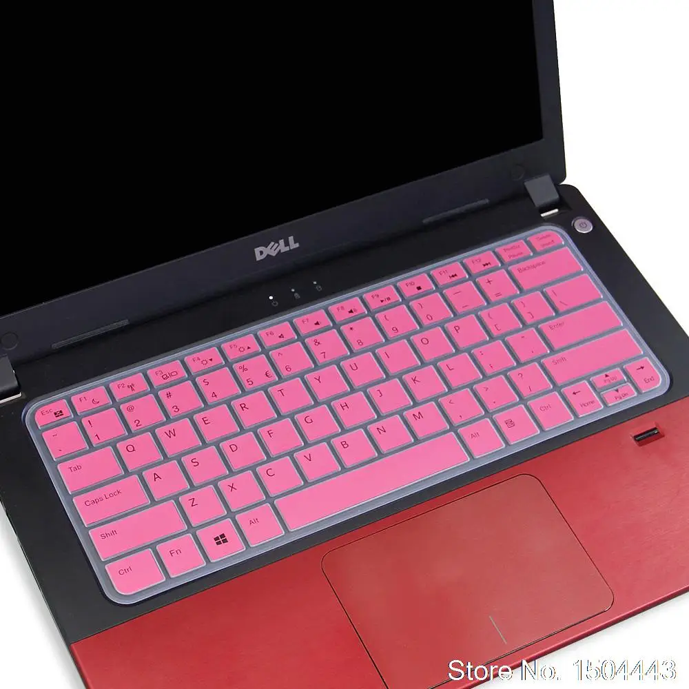 Силиконовый чехол для клавиатуры ноутбука DEll vostro 14 5000 v5460 v5470 v5480 2626 3459 14ZD 14ZR 3526 3528S