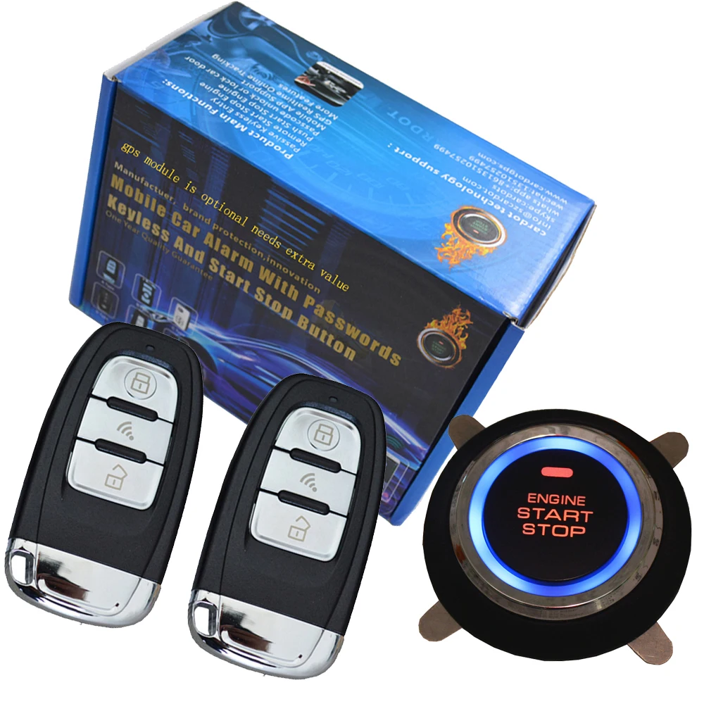 smart car security system passive keyless entry auto lock or unlock car