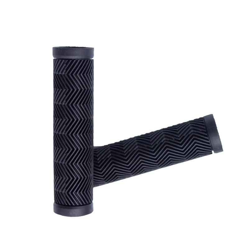 Non-Slip Soft Rubber Mountain Bicycle Handlebars, Outdoor Sports MTB Bike Handlebars, Water Ripple Handlebars Parts