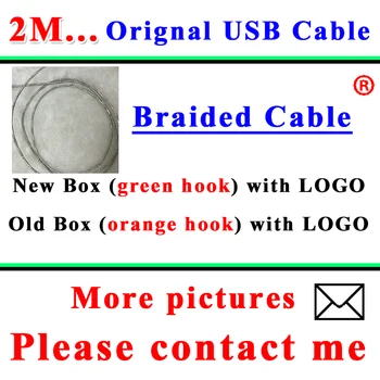 

100pcs 2M/6FT OD: 3.0mm AAAAA Quality Metal Braided USB Data Sync Charger Cable For iPhone 5 6s 6 7 8 plus X XR XS MAX with box