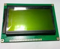

Free Shipping 12864 128x64 Dots Graphic Yellow Green Color Backlight LCD module ST7920 Controller New