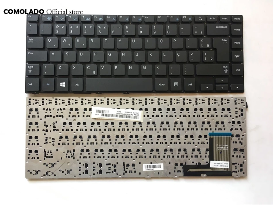 

BR Brazil Keyboard for Samsung 370R4E NP370R4E NP370R4V NP450R4E NP450R4V NP470R4E 370R4V 450R4E 450R4V 470R4E 470R4V BR LAYOUT