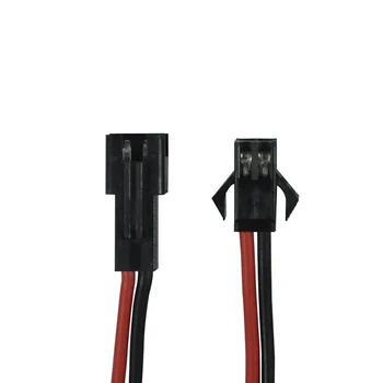 

20pcs RC Female Male SM Plug 2 pin Battery Connector Cable with 20AWG 10cm Wire