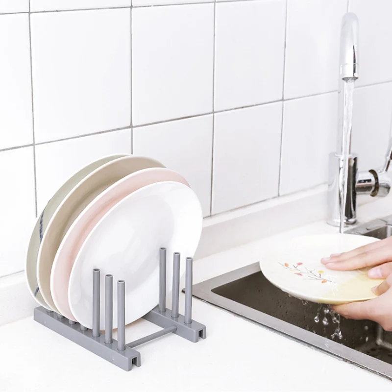 

Kitchen Organizer Pot Lid Rack Stainless Steel Spoon Holder Pot Lid Shelf Cooking Dish Rack Pan Cover Stand Kitchen Accessories