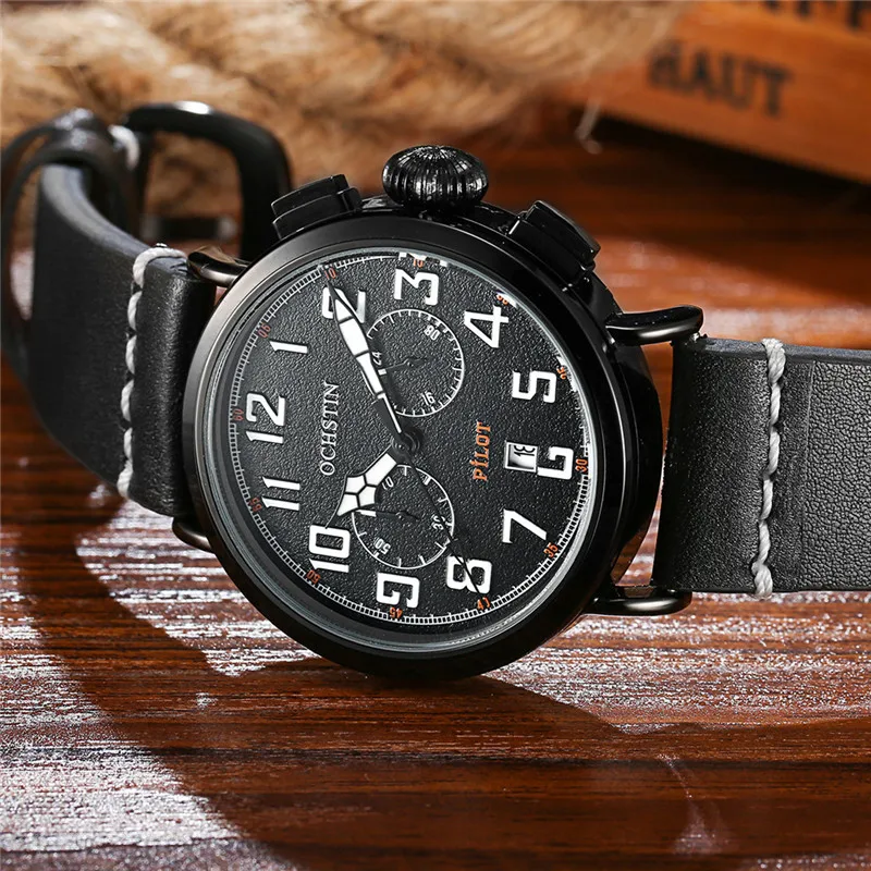 Najtaniej 2019 marka ochstin godzin mężczyzna luksusowy zegarek zegarek wojskowy mężczyźni data zegar kwarcowy zegarek sportowy marki mężczyźni Casual Men zegarki