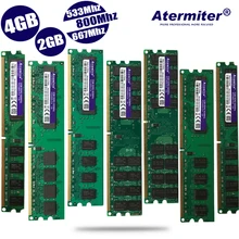 Новая одежда для маленькой девочки 2 ГБ/4 ГБ/2G 4G DDR2 PC2-6400 pc2 5300 4200 800 МГц 667 533 МГц для настольных ПК памяти DIMM оперативная память 240 булавки совместимые системы