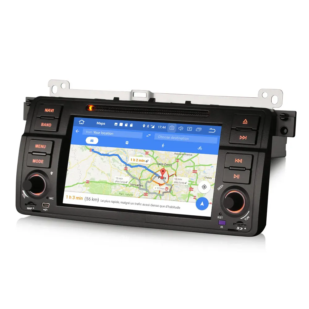 Clearance 7" Android 8.1 Oreo OS Car DVD Multimedia GPS Radio for BMW E46/318/320/325/M3 1998 1999 2000 2001 2002 2003 2004 2005 2006 2