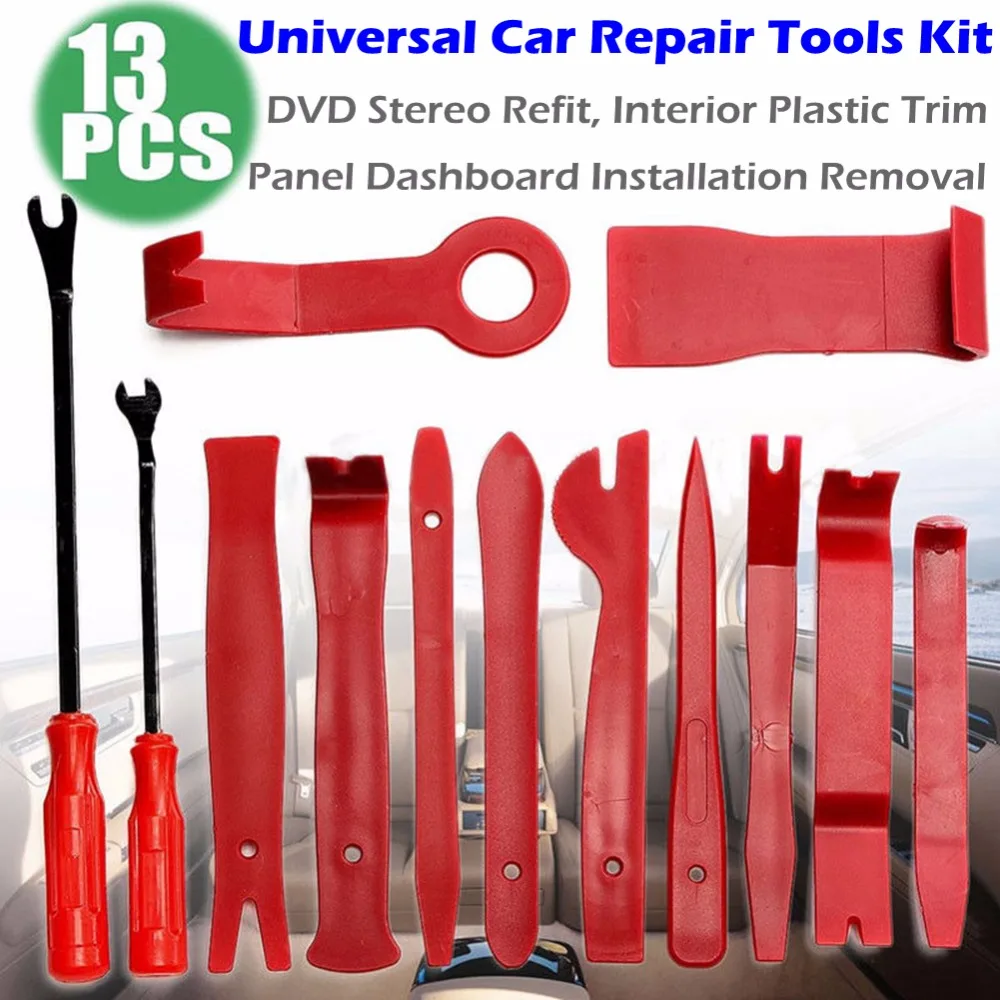 Pro Car Repair Disassembly Tools Kit Car DVD Stereo Refit Kits Interior Plastic Trim Panel Dashboard Installation Removal Tool