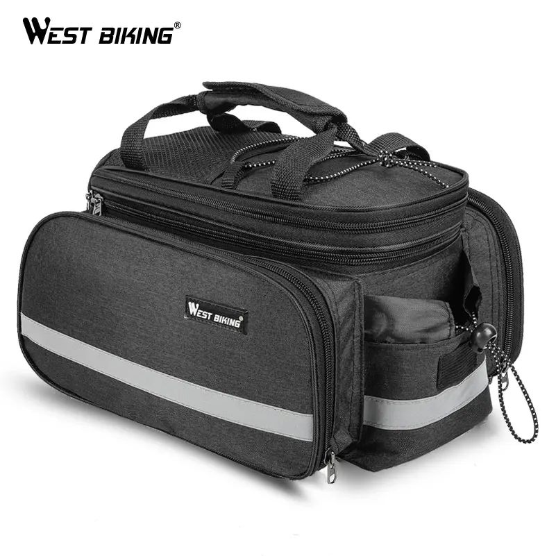 

WEST BIKING Bicycle Bags Large Capacity Waterproof Cycling Camel Bag Mountain Bike Saddle Trunk Bags Luggage Carrier Bike Bag